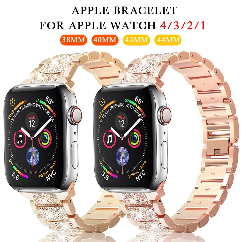 Premium Metal Band Strap for Apple Watches